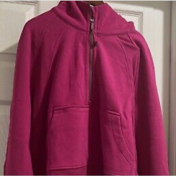 ✨ONE OF A KIND✨ Lululemon Ripened Raspberry Tie Dye Oversized Half-Zip Scuba M/L - Picture 14 of 14